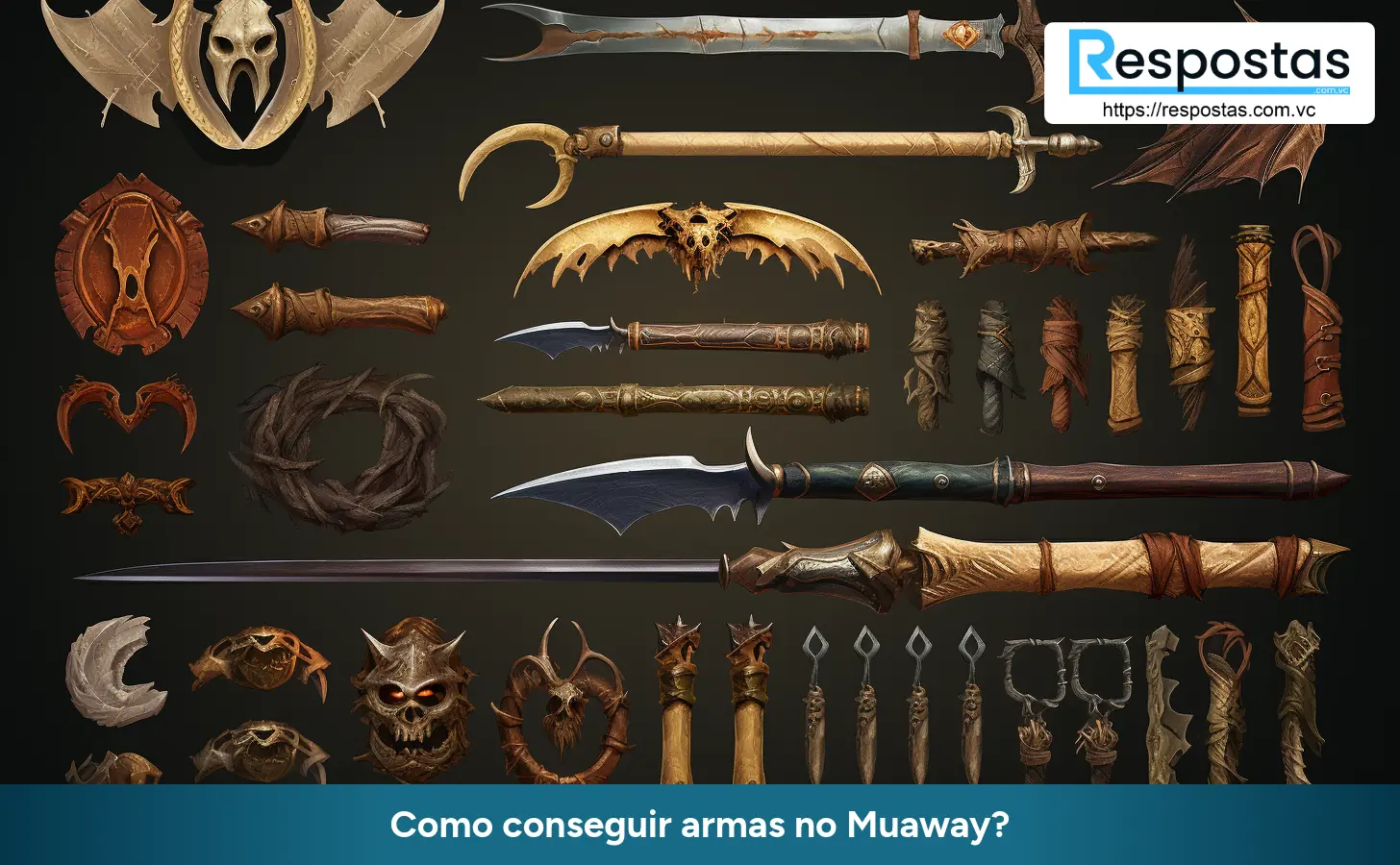 Como conseguir armas no Muaway?