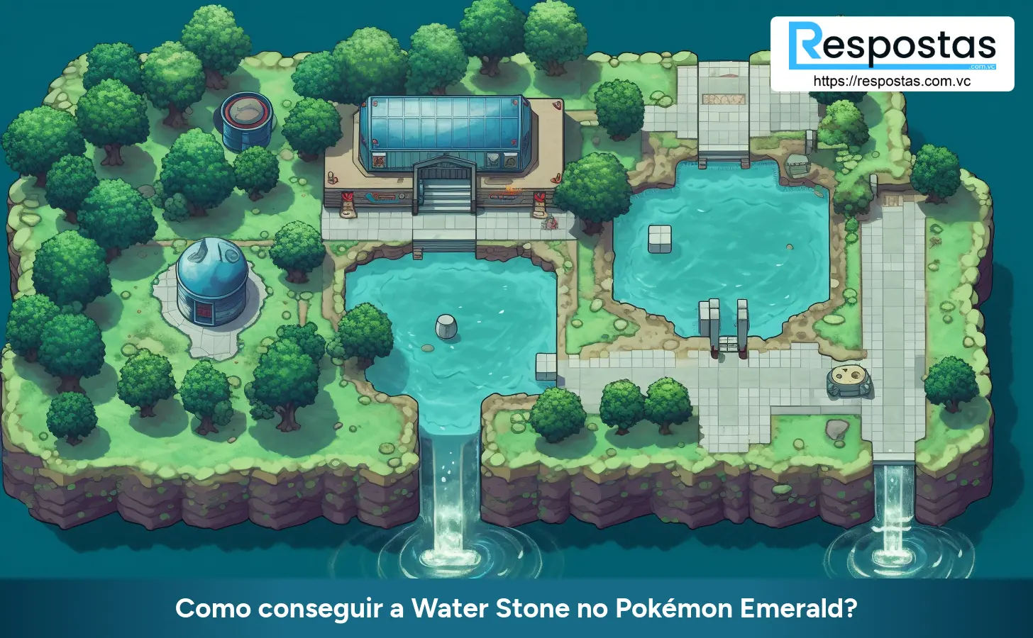 Como conseguir a Water Stone no Pokémon Emerald?