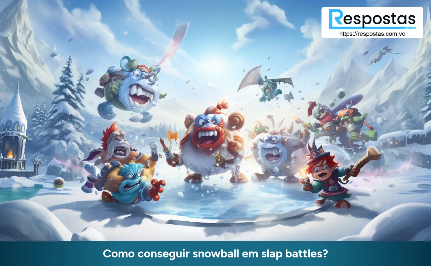 Como conseguir snowball em slap battles?