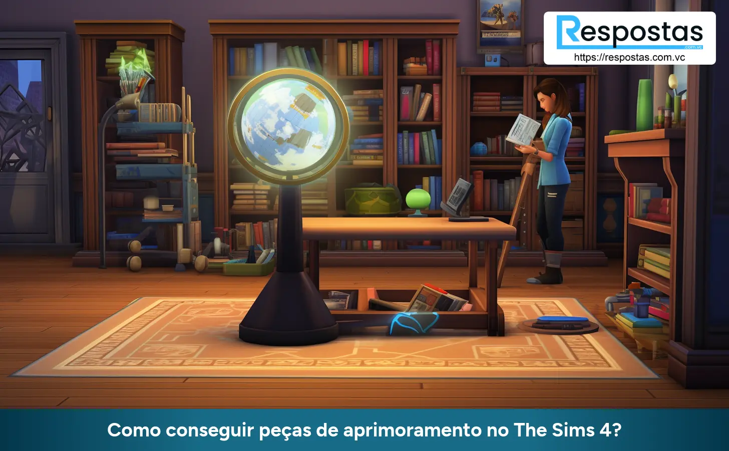 Como conseguir peças de aprimoramento no The Sims 4?