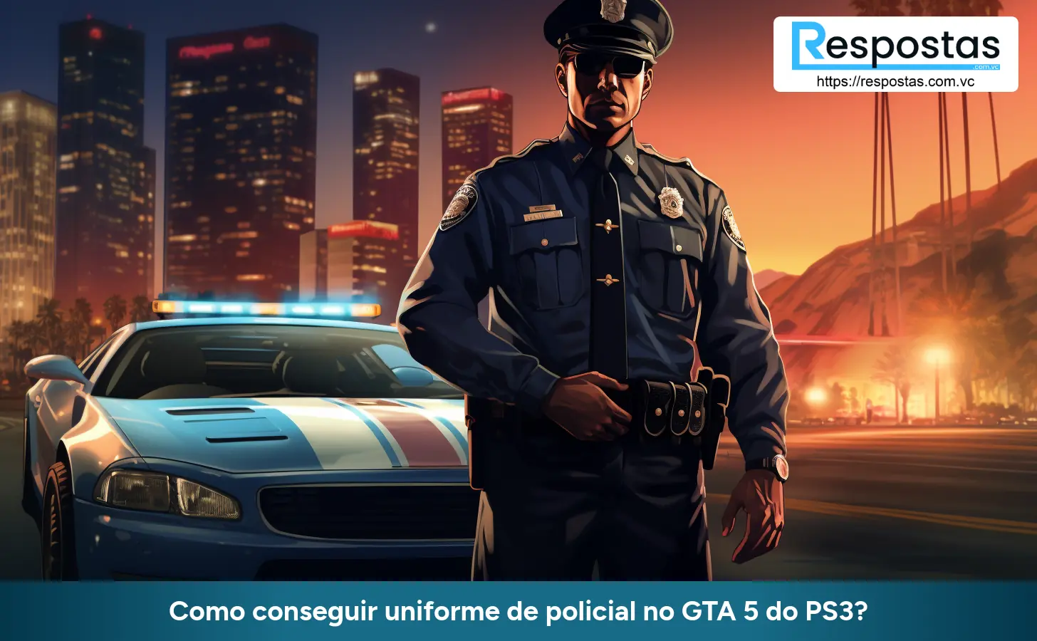 Como conseguir uniforme de policial no GTA 5 do PS3?