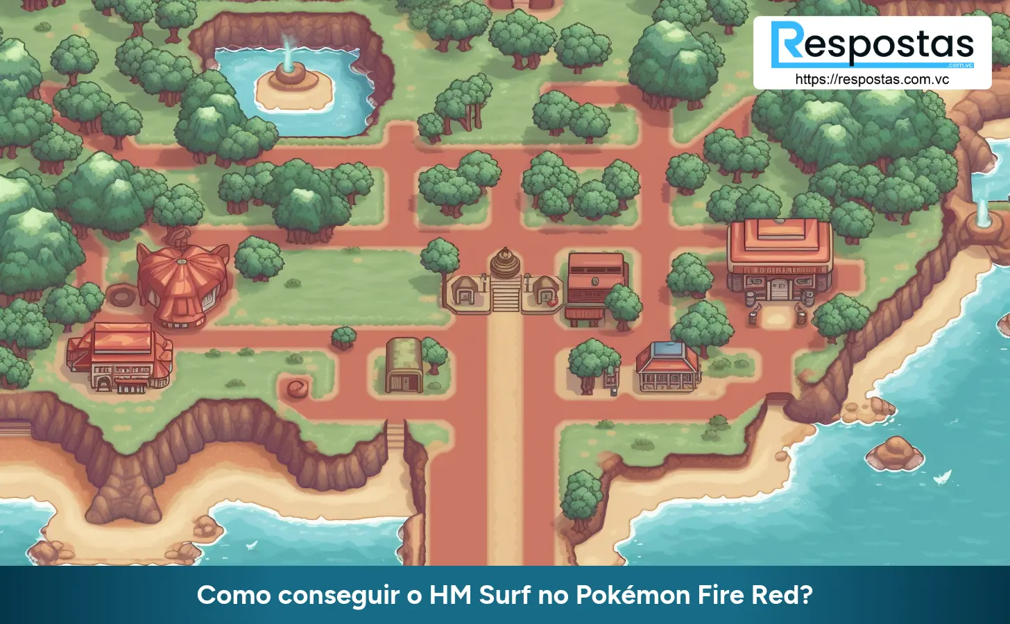 Como conseguir o HM Surf no Pokémon Fire Red?