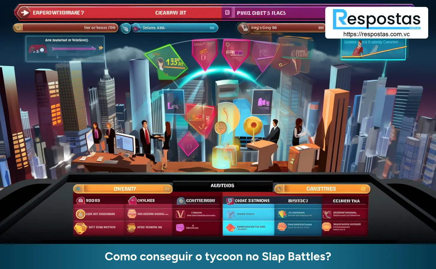 Como conseguir o tycoon no Slap Battles?