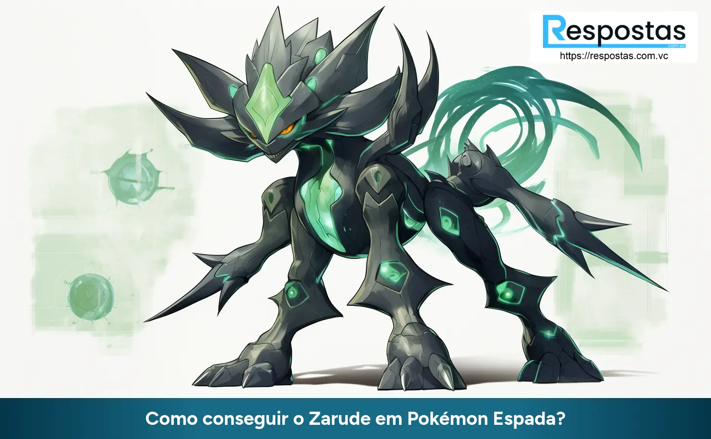 Como conseguir o Zarude em Pokémon Espada?