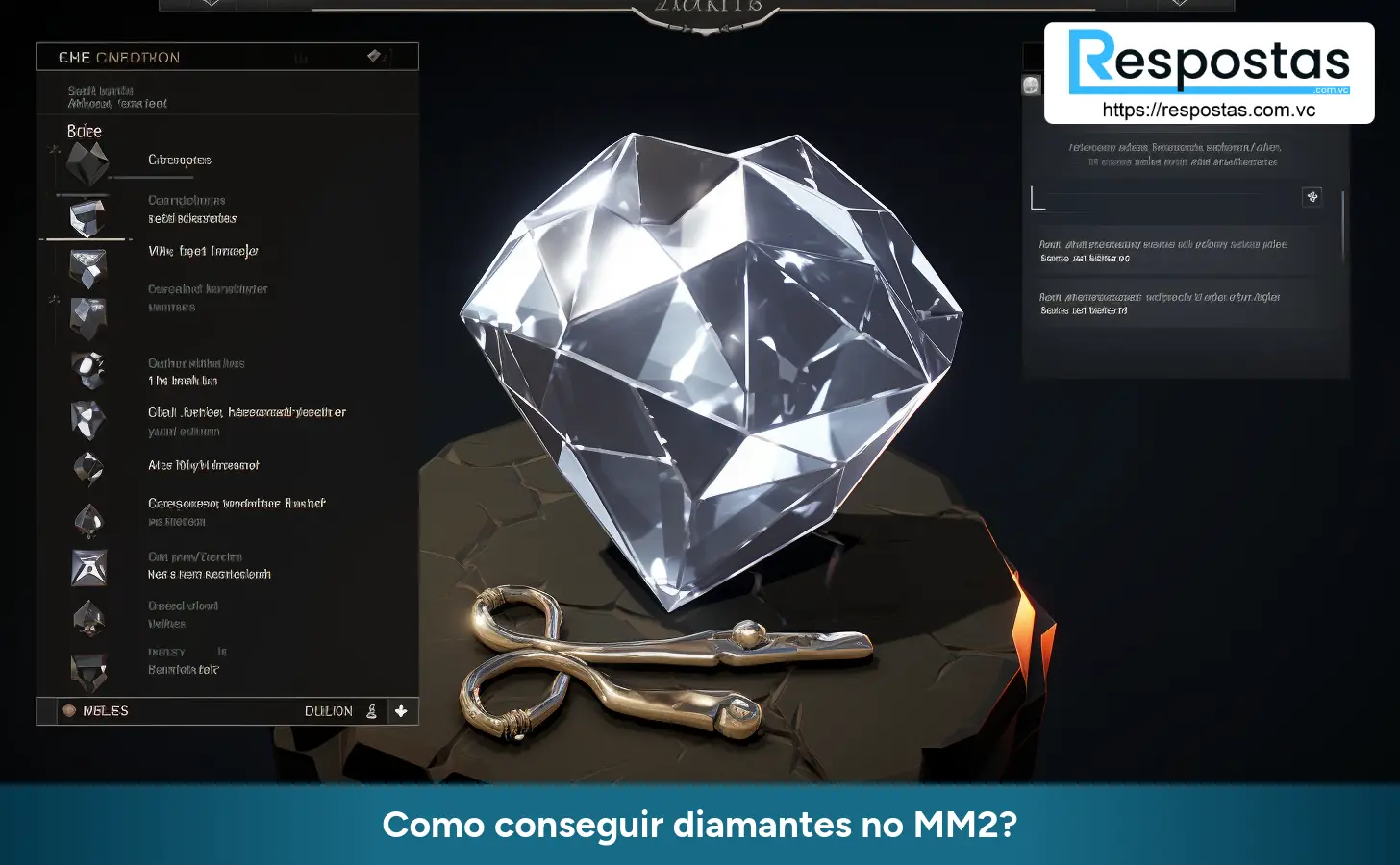 Como conseguir diamantes no MM2?