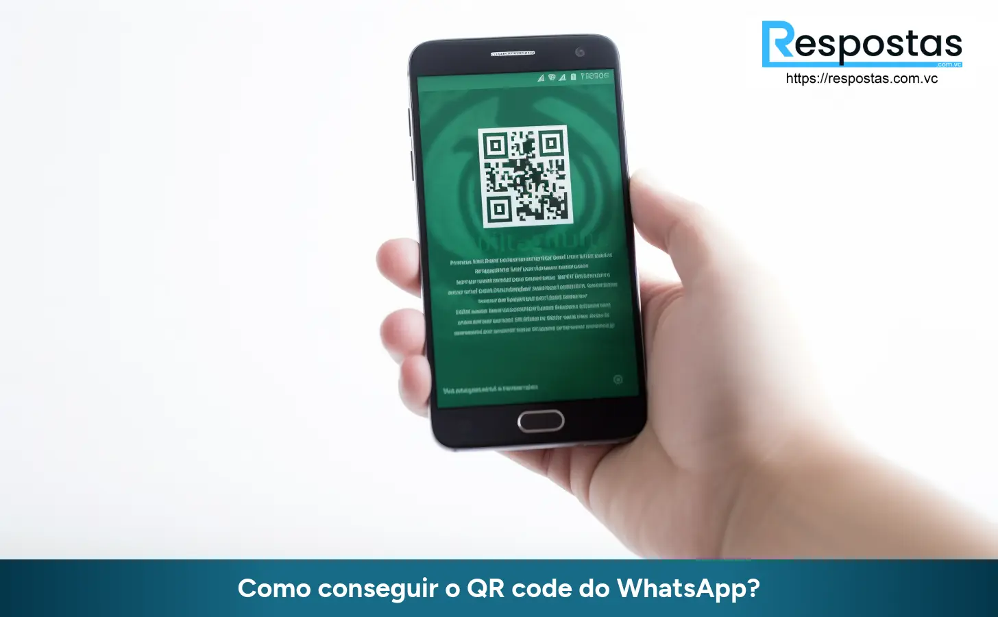 Como conseguir o QR code do WhatsApp?