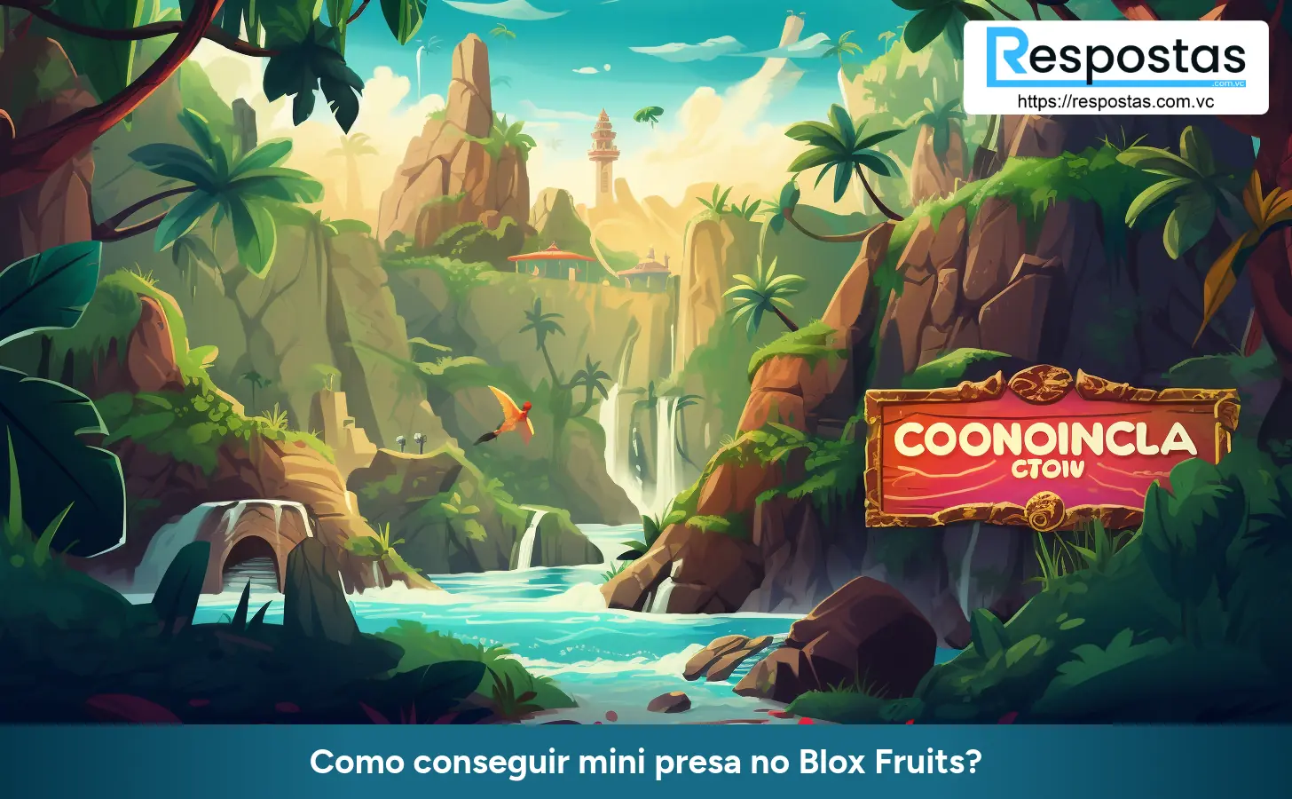 Como conseguir mini presa no Blox Fruits?