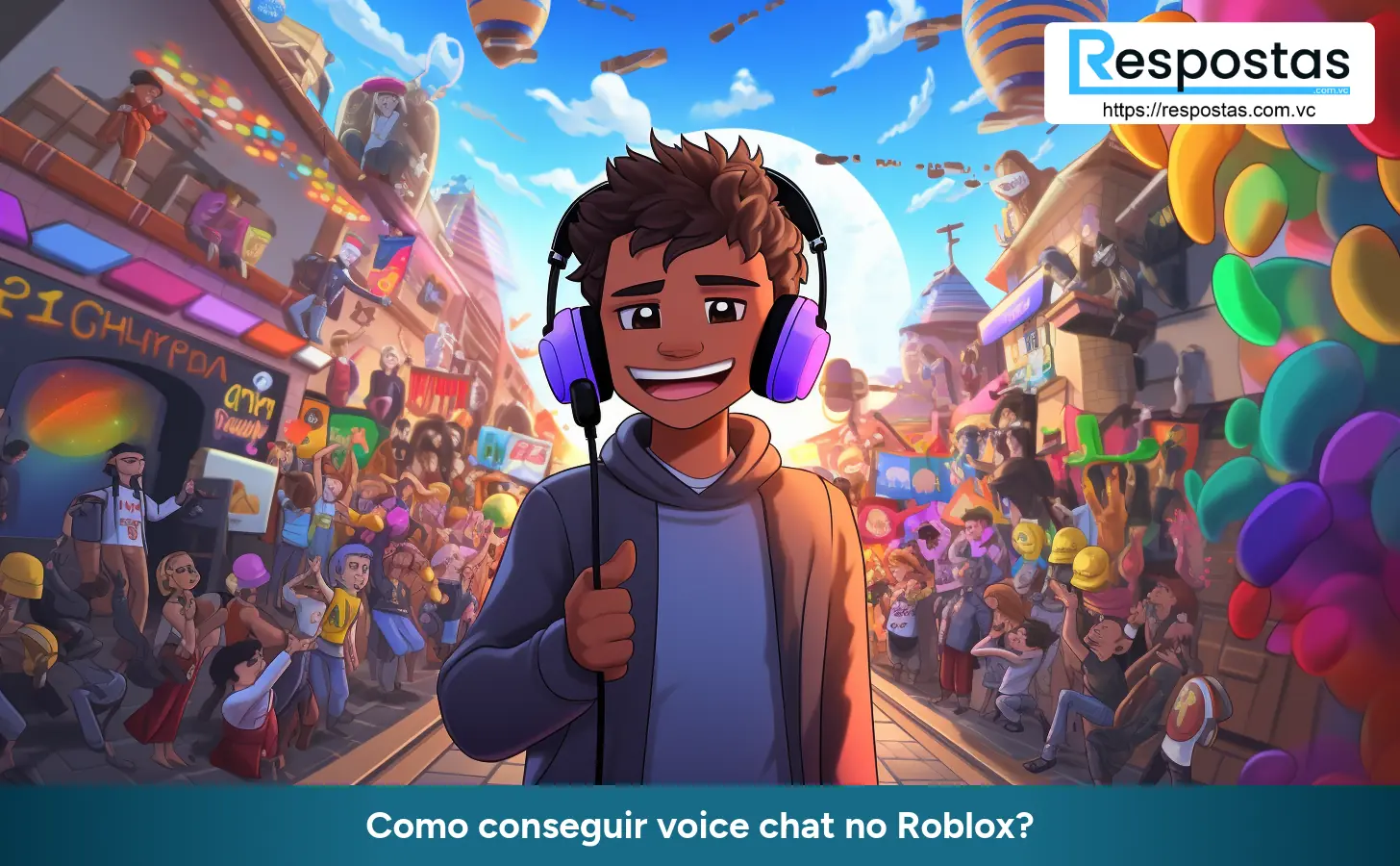 Como conseguir voice chat no Roblox?