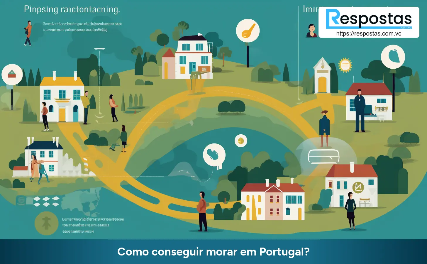 Como conseguir morar em Portugal?