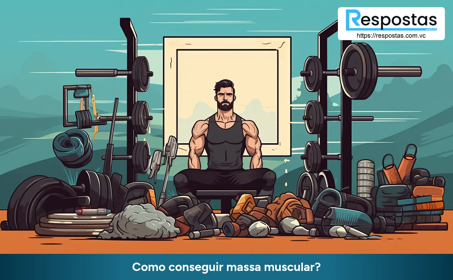 Como conseguir massa muscular?