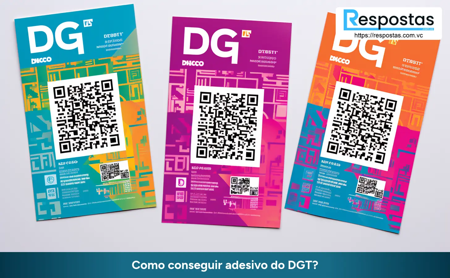 Como conseguir adesivo do DGT?