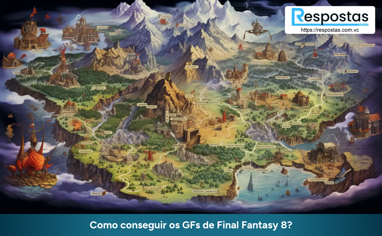 Como conseguir os GFs de Final Fantasy 8?