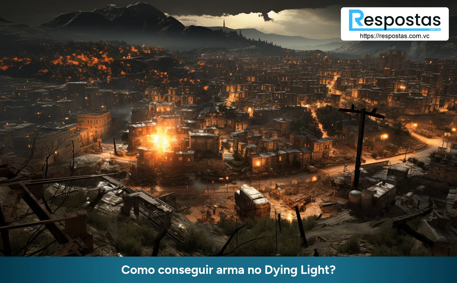 Como conseguir arma no Dying Light?