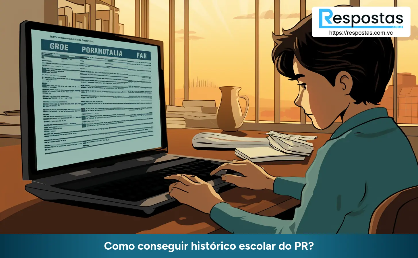 Como conseguir histórico escolar do PR?