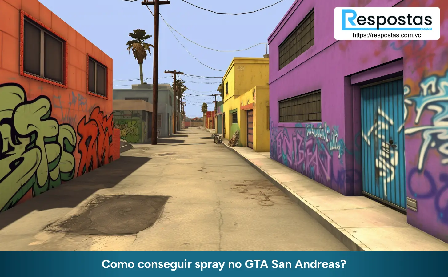 Como conseguir spray no GTA San Andreas?