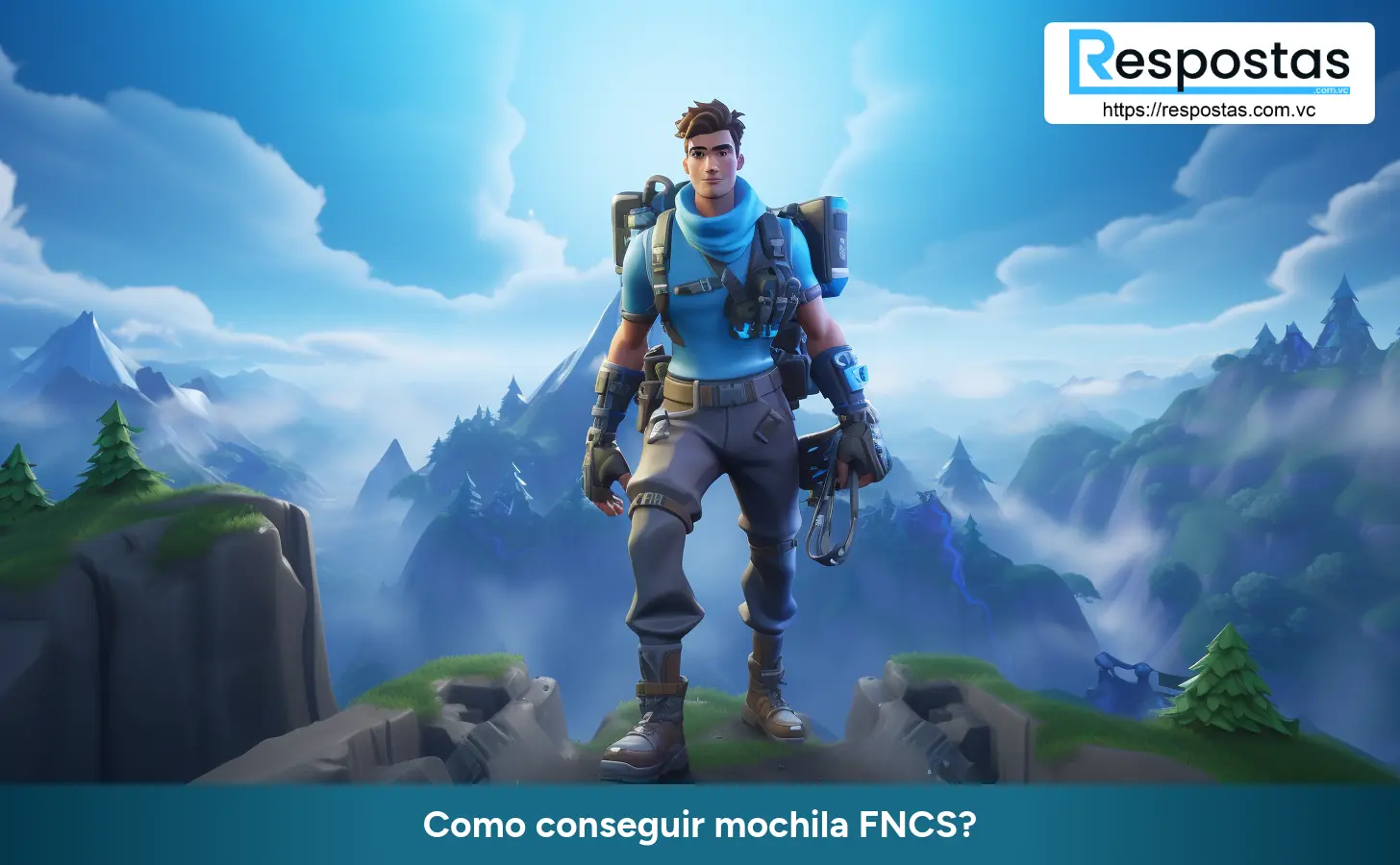 Como conseguir mochila FNCS?