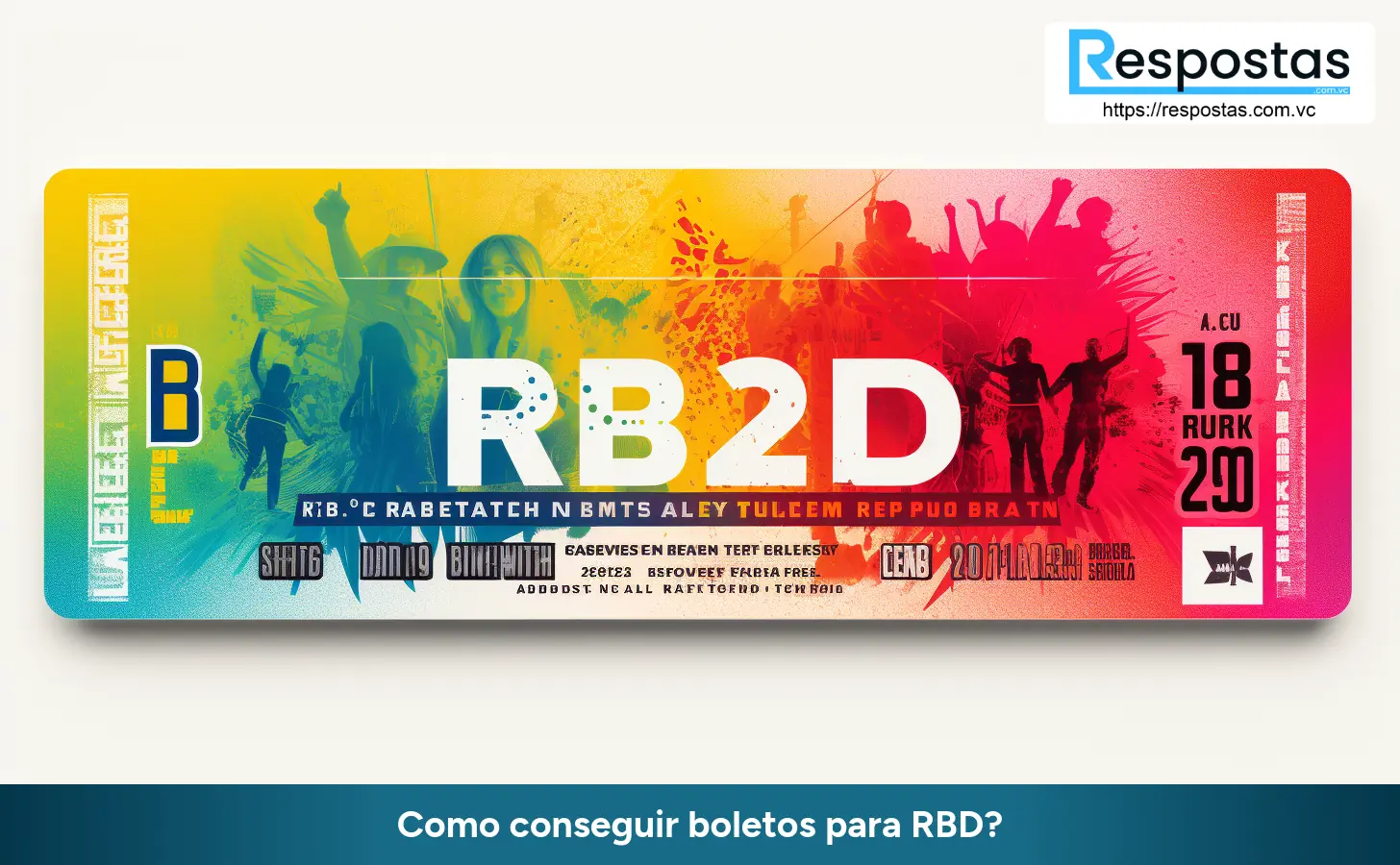 Como conseguir boletos para RBD?