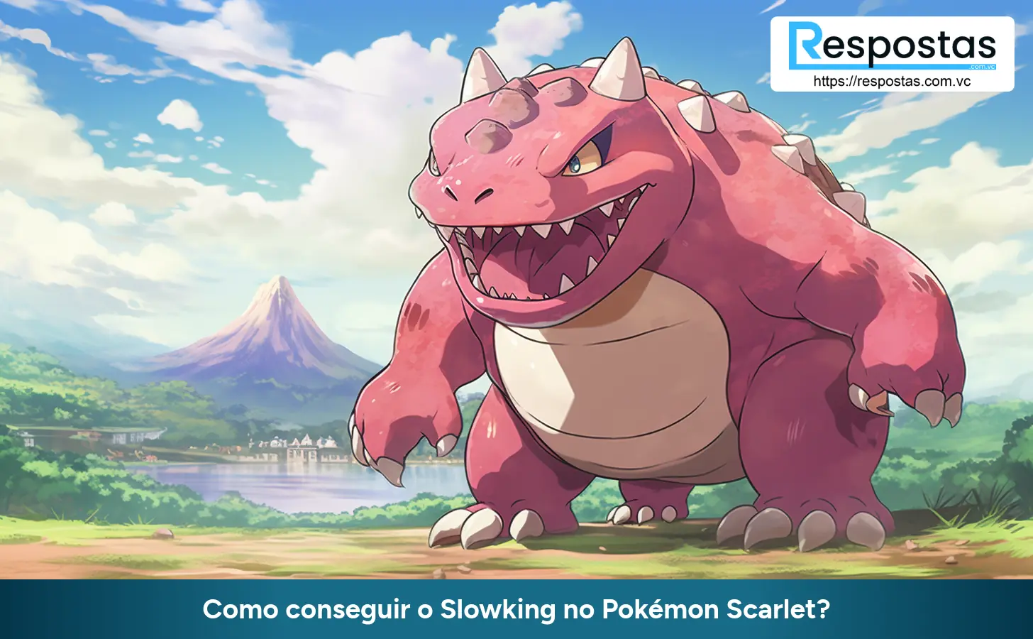 Como conseguir o Slowking no Pokémon Scarlet?