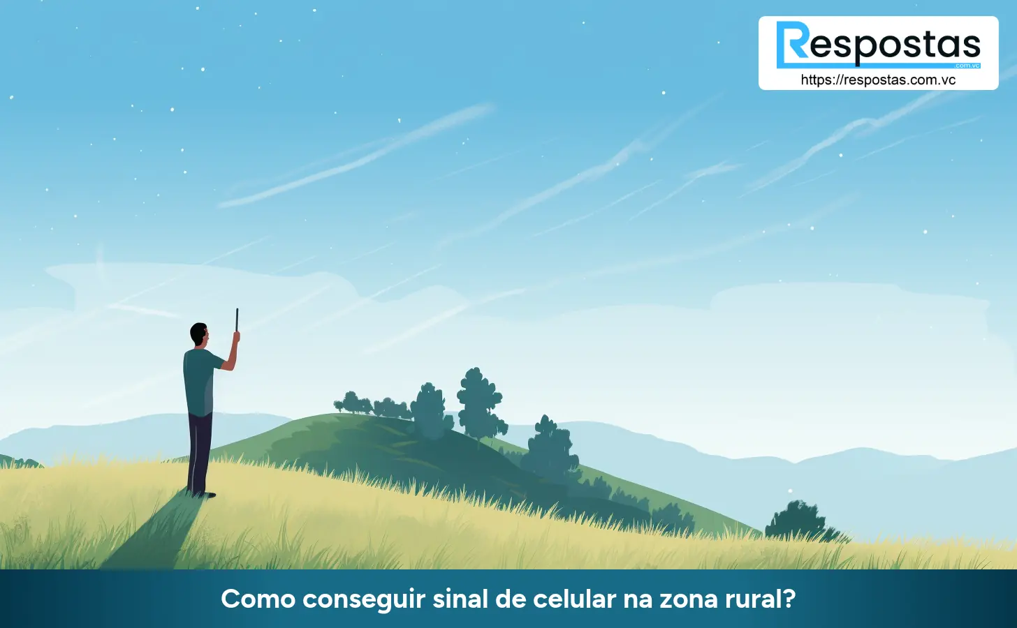 Como conseguir sinal de celular na zona rural?