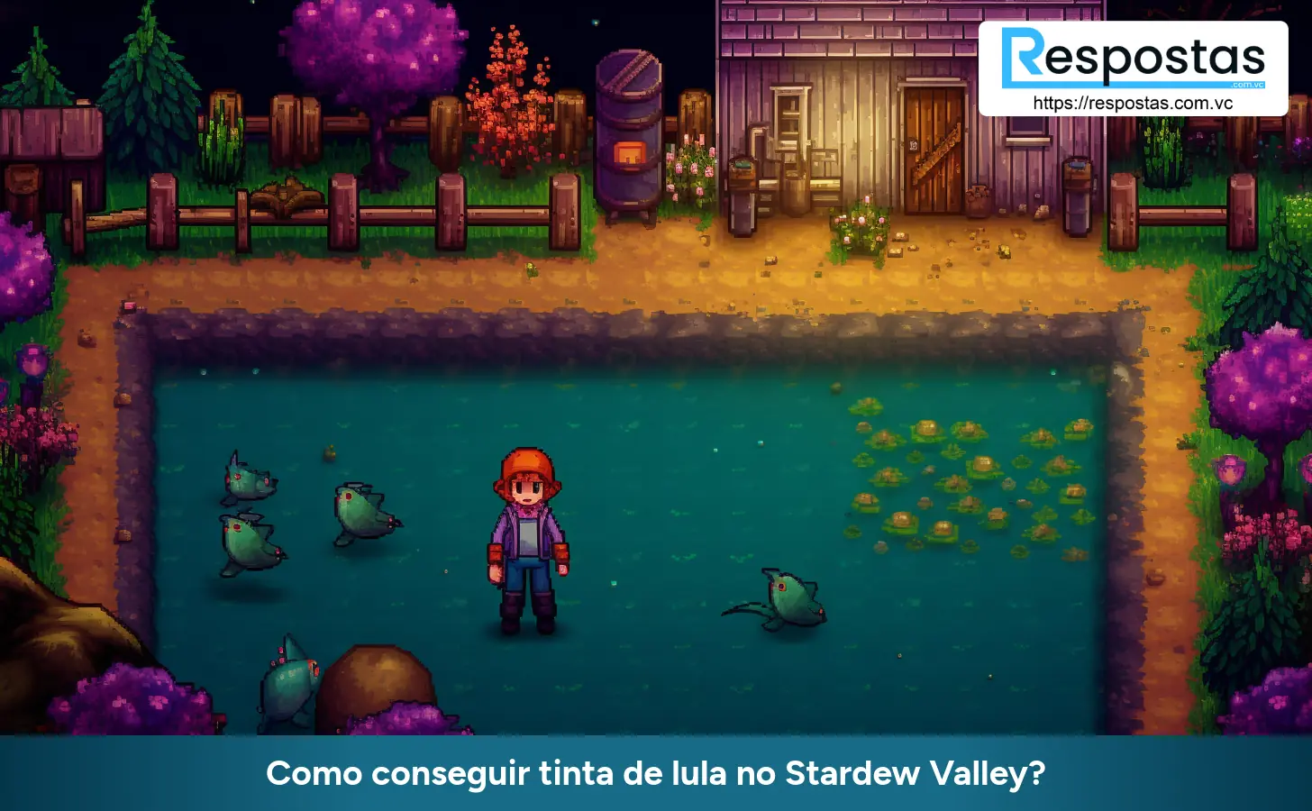 Como conseguir tinta de lula no Stardew Valley?