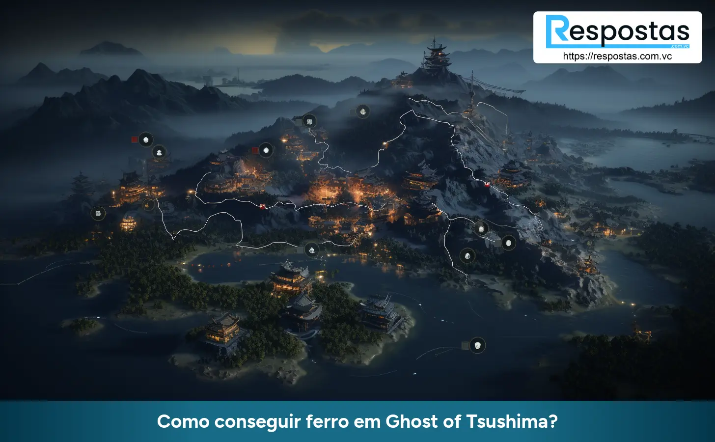 Como conseguir ferro em Ghost of Tsushima?