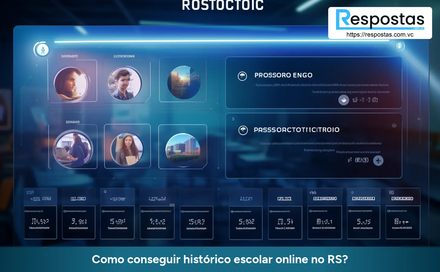 Como conseguir histórico escolar online no RS?