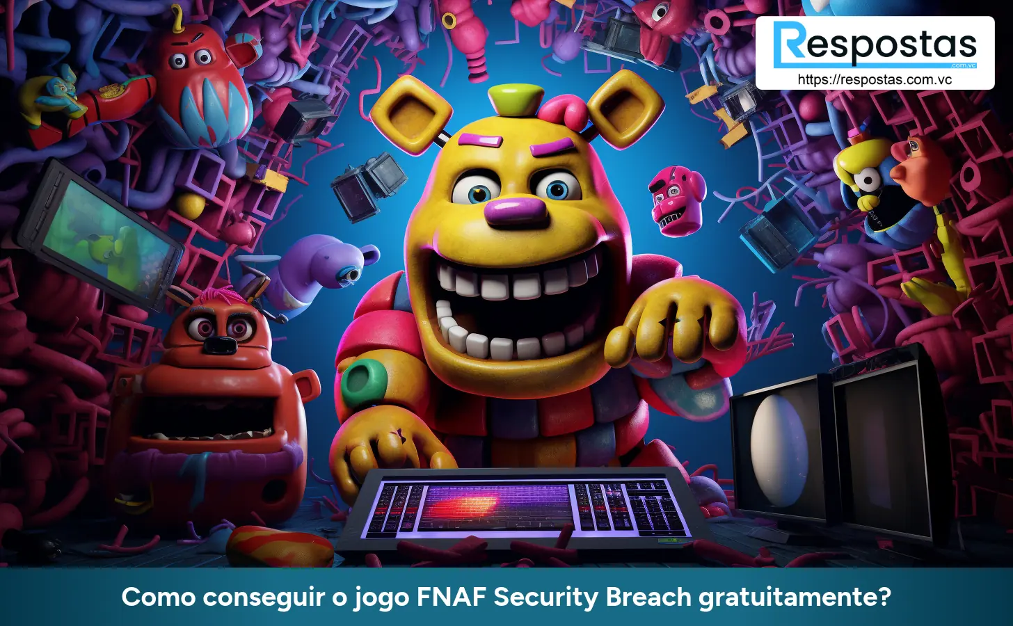 Como conseguir o jogo FNAF Security Breach gratuitamente?