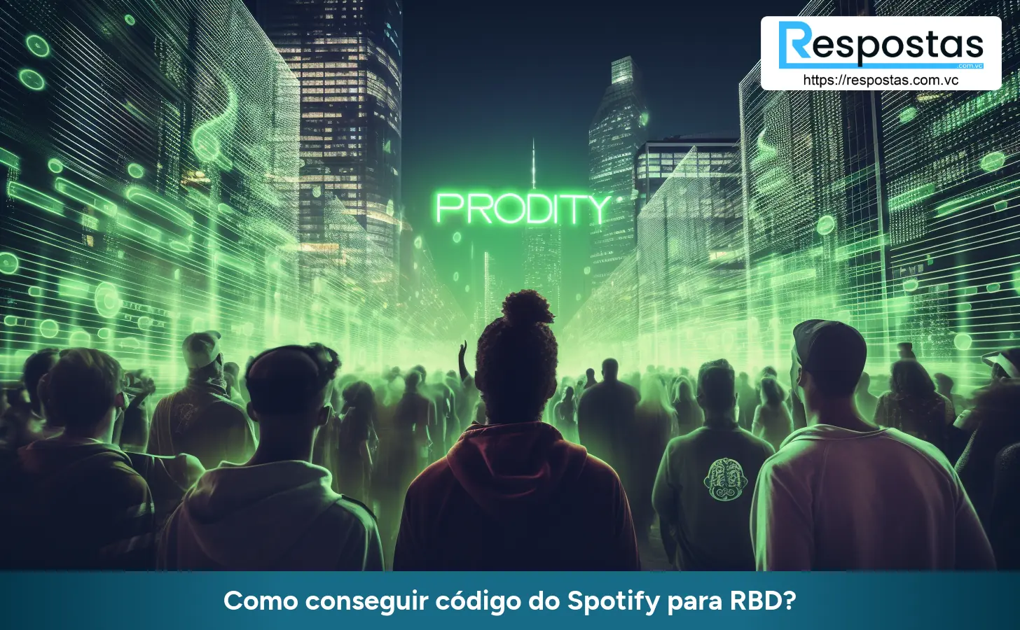 Como conseguir código do Spotify para RBD?