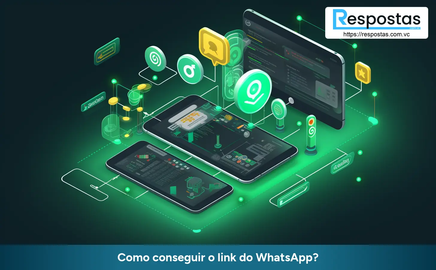 Como conseguir o link do WhatsApp?