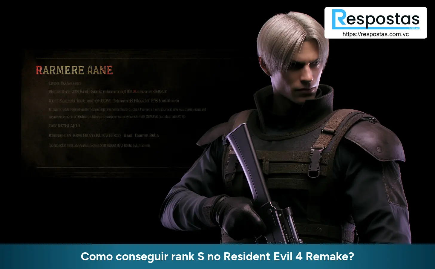 Como conseguir rank S no Resident Evil 4 Remake?