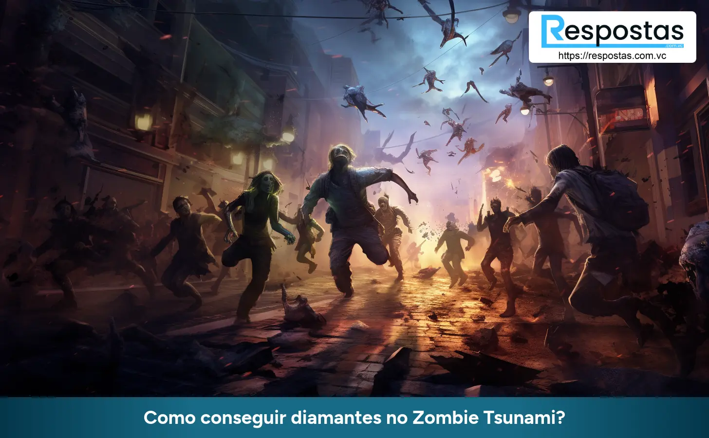Como conseguir diamantes no Zombie Tsunami?