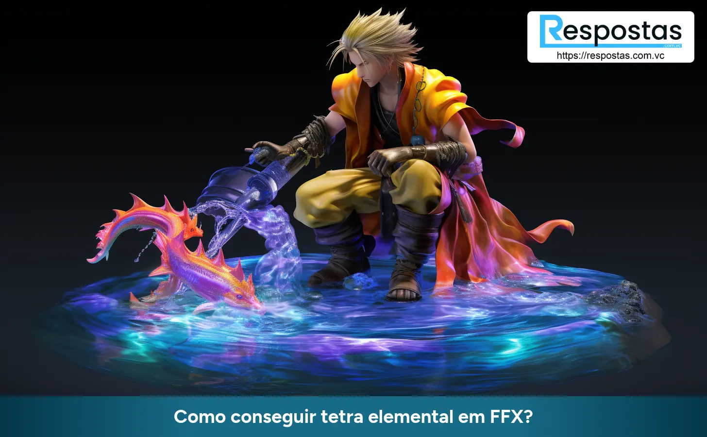 Como conseguir tetra elemental em FFX?