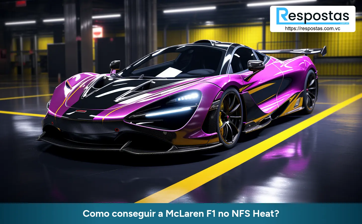 Como conseguir a McLaren F1 no NFS Heat?