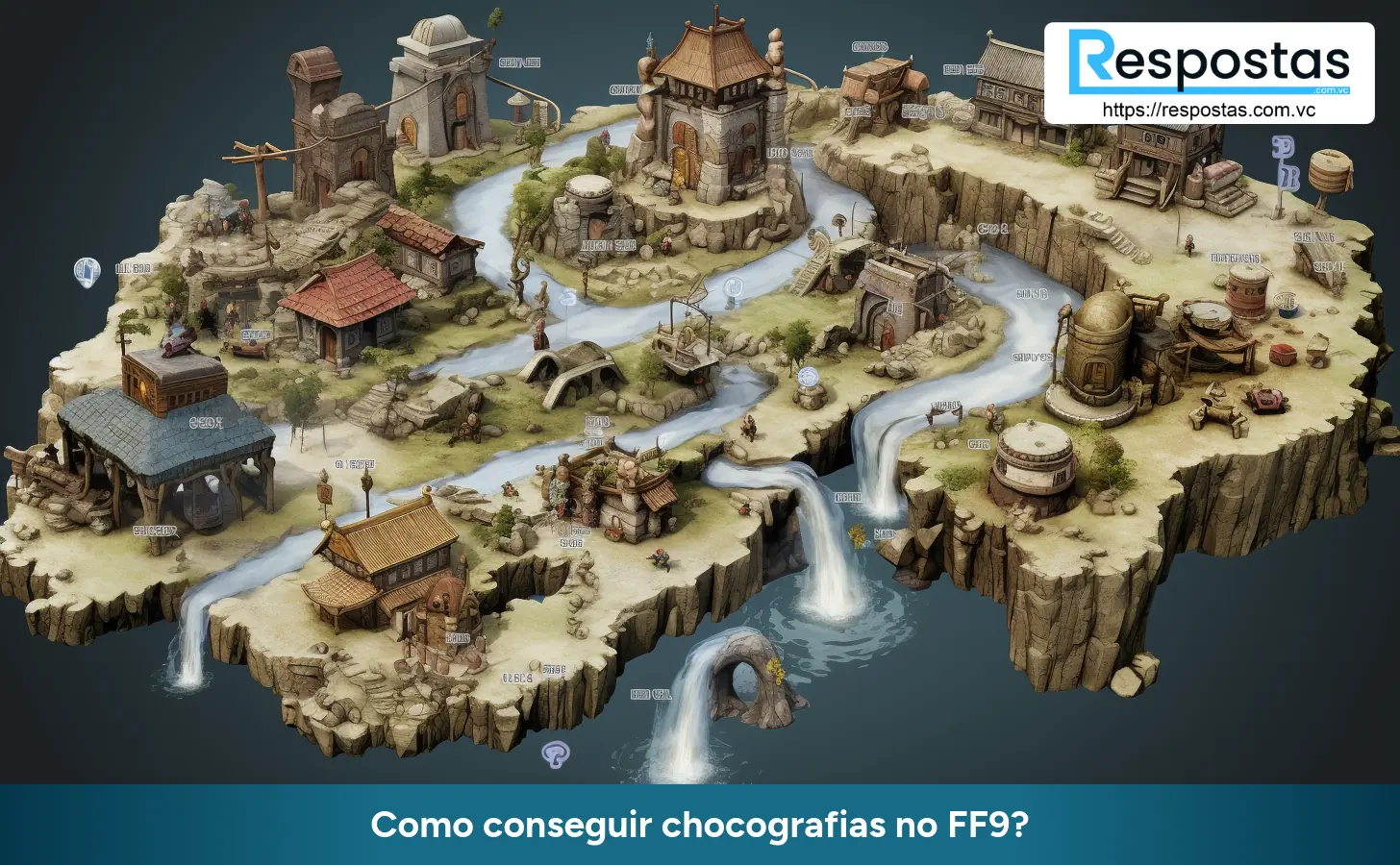 Como conseguir chocografias no FF9?