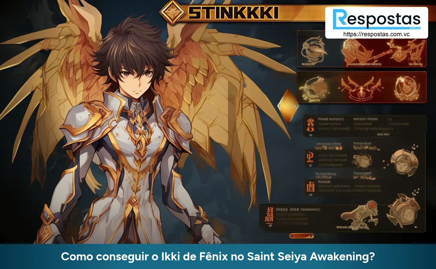 Como conseguir o Ikki de Fênix no Saint Seiya Awakening?