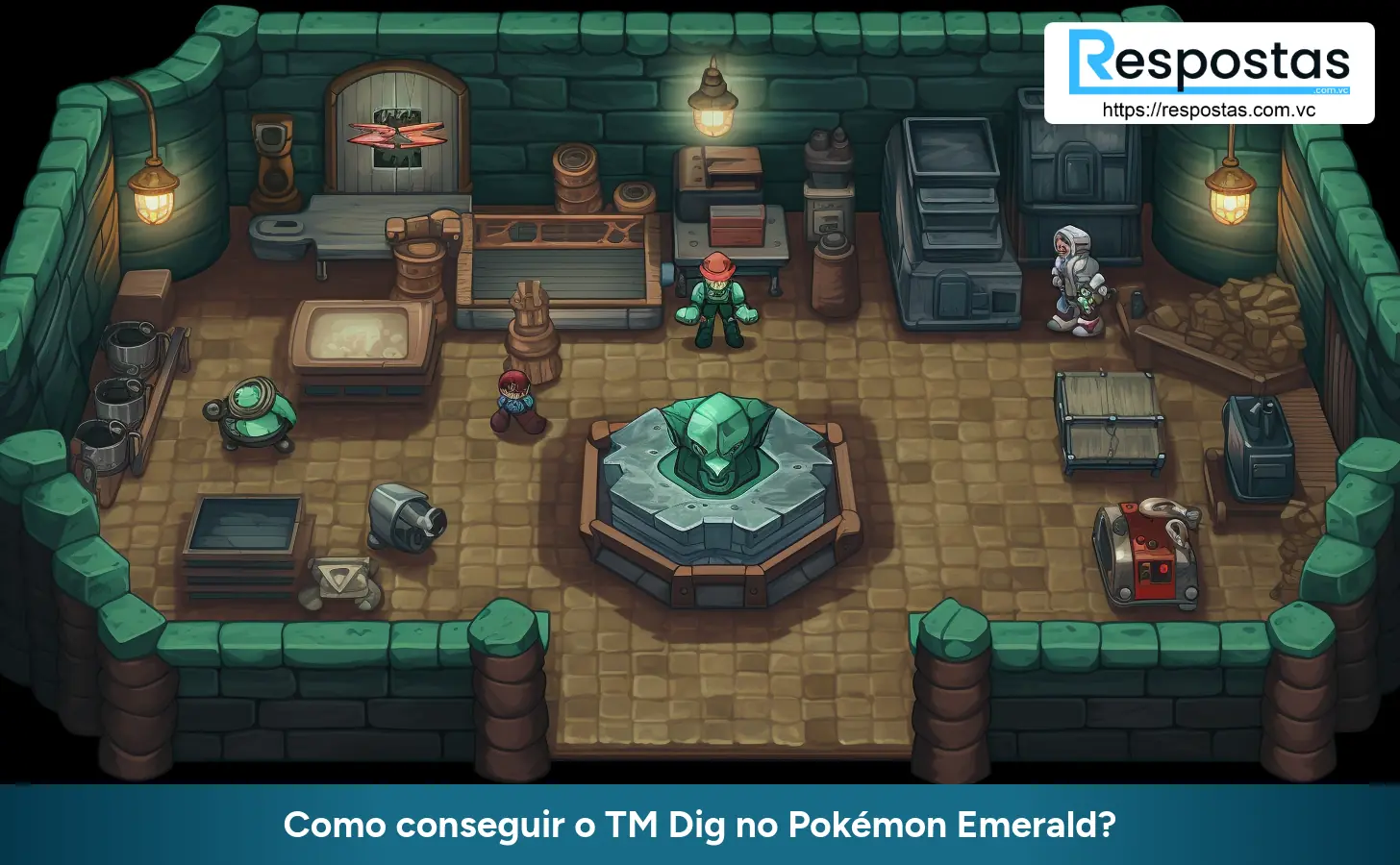 Como conseguir o TM Dig no Pokémon Emerald?