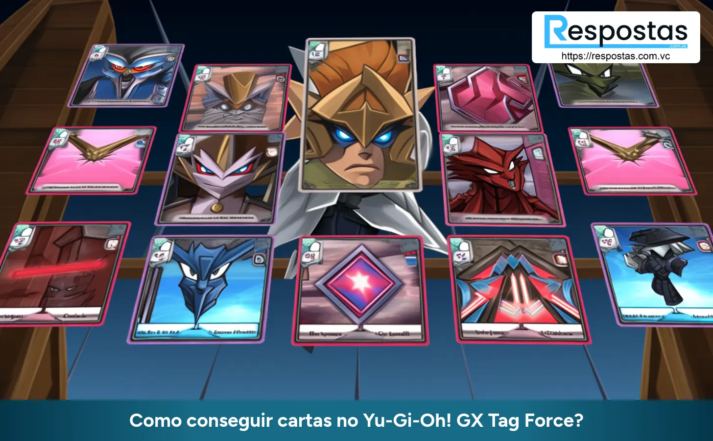 Como conseguir cartas no Yu-Gi-Oh! GX Tag Force?