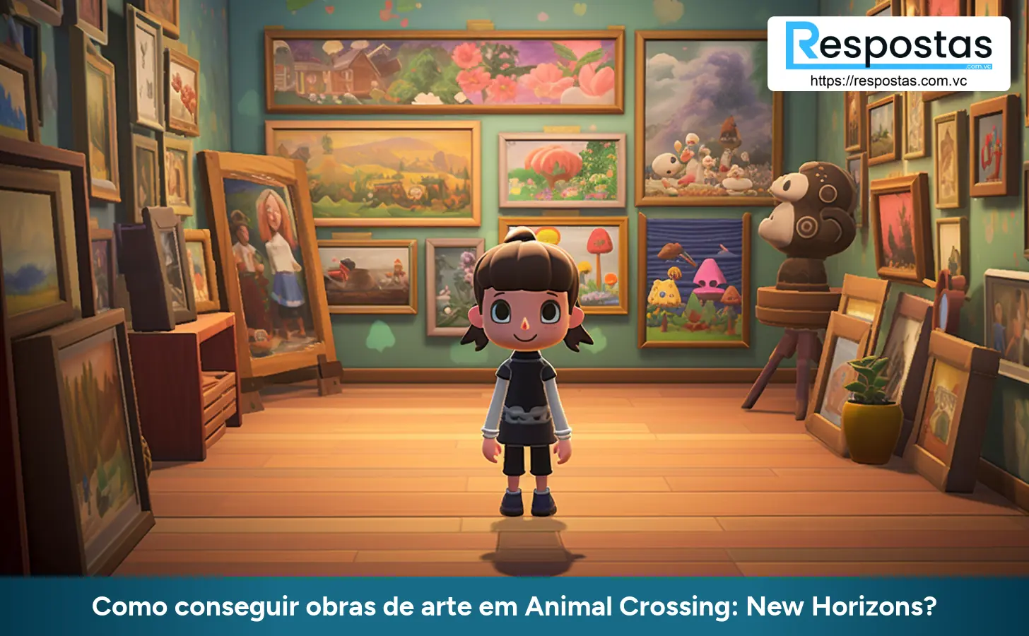 Como conseguir obras de arte em Animal Crossing: New Horizons?
