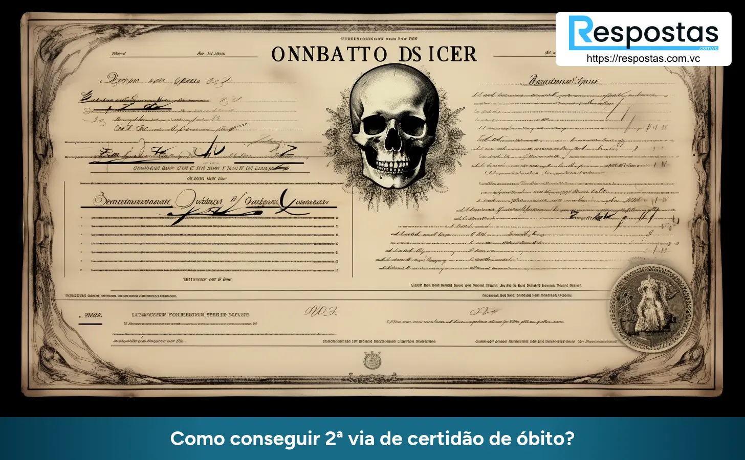 Como conseguir 2ª via de certidão de óbito?