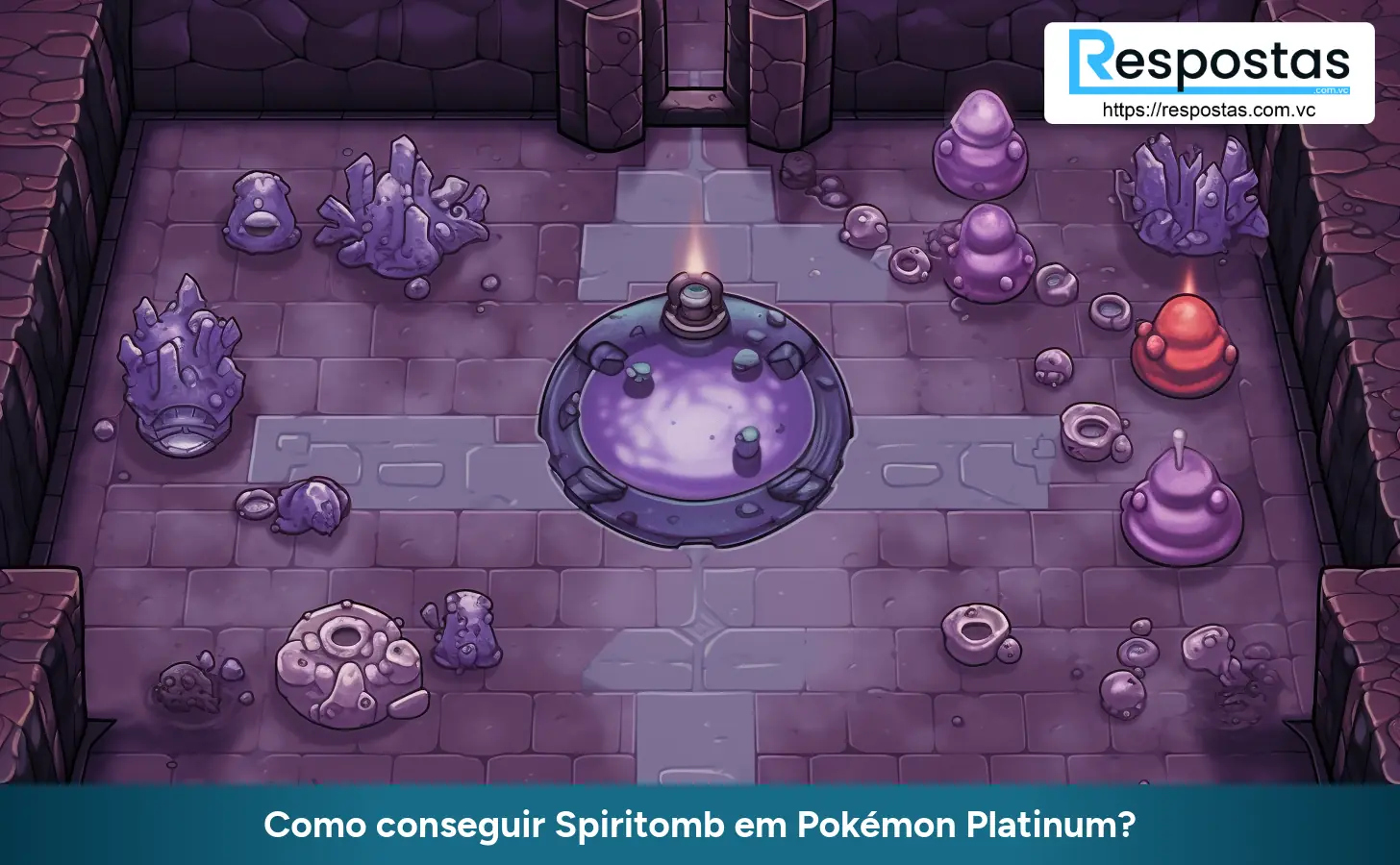 Como conseguir Spiritomb em Pokémon Platinum?