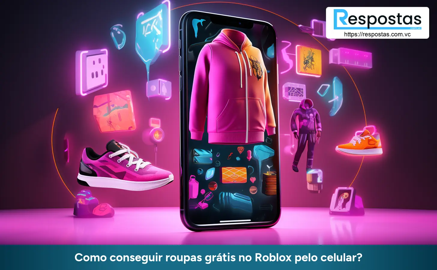 Como conseguir roupas grátis no Roblox pelo celular?