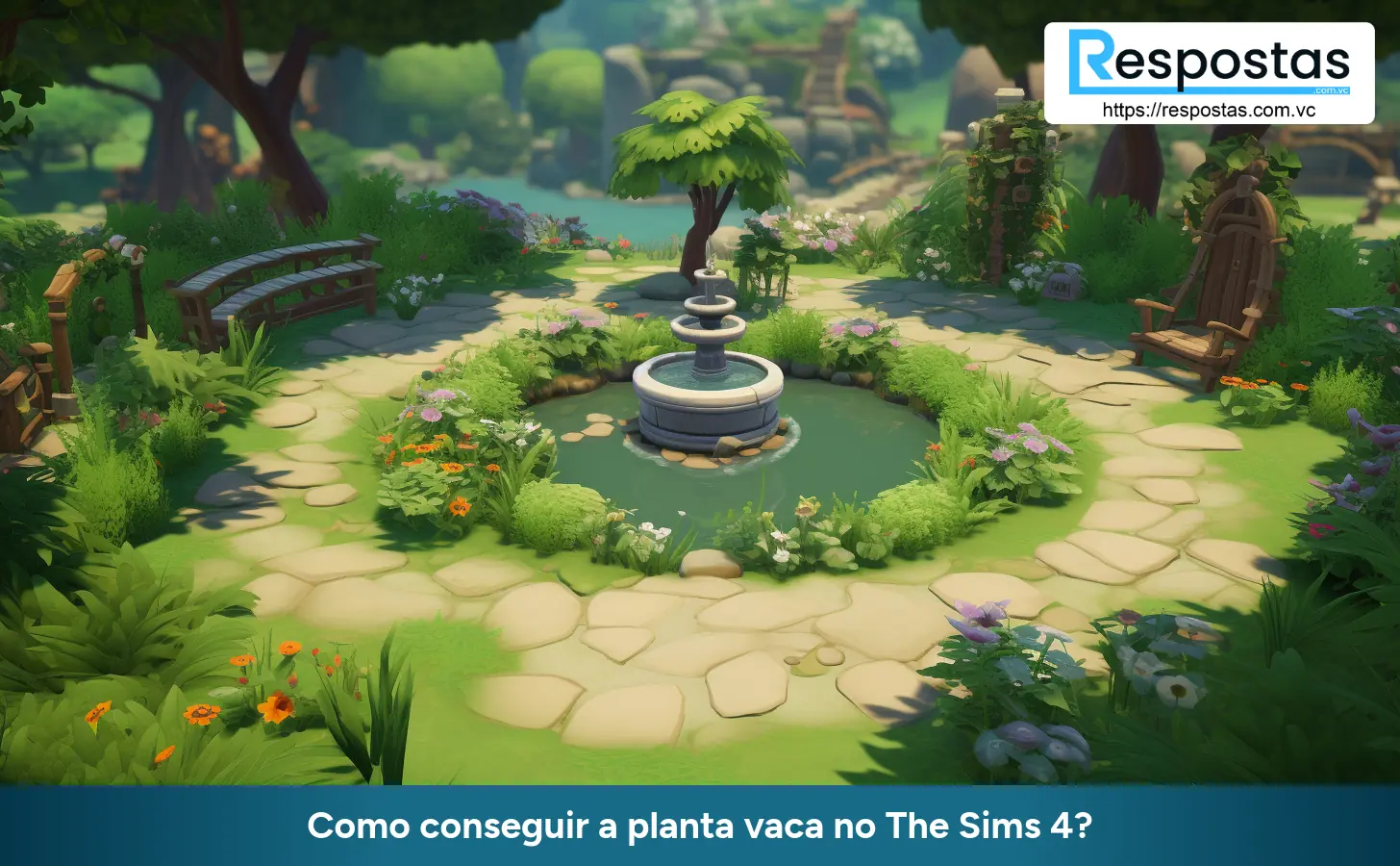 Como conseguir a planta vaca no The Sims 4?