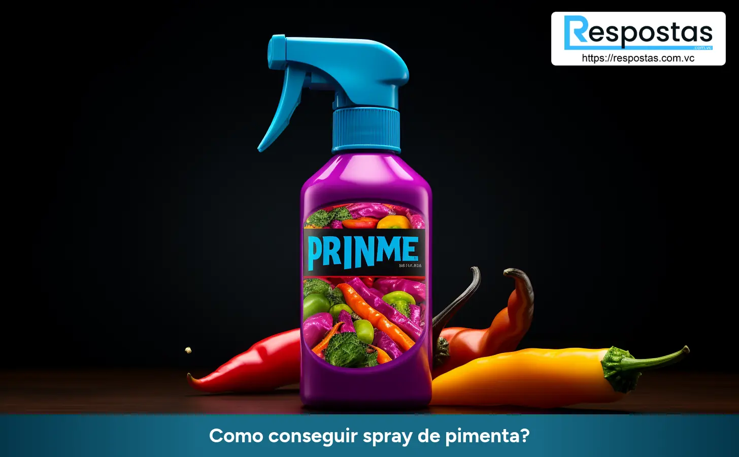 Como conseguir spray de pimenta?