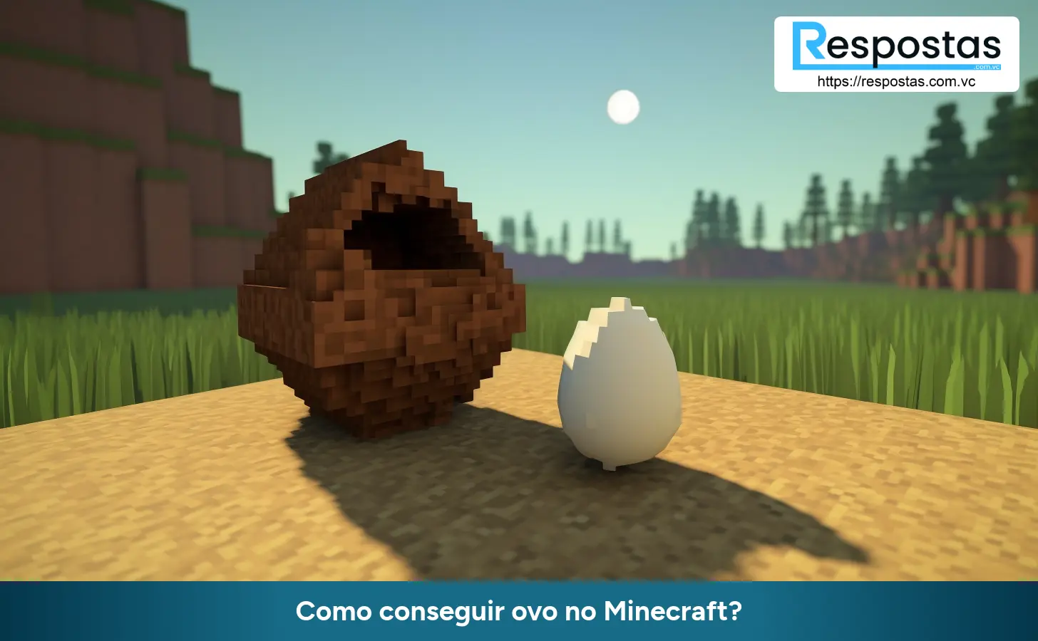 Como conseguir ovo no Minecraft?