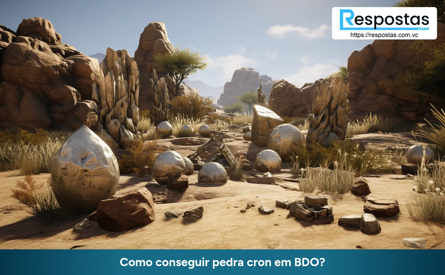 Como conseguir pedra cron em BDO?