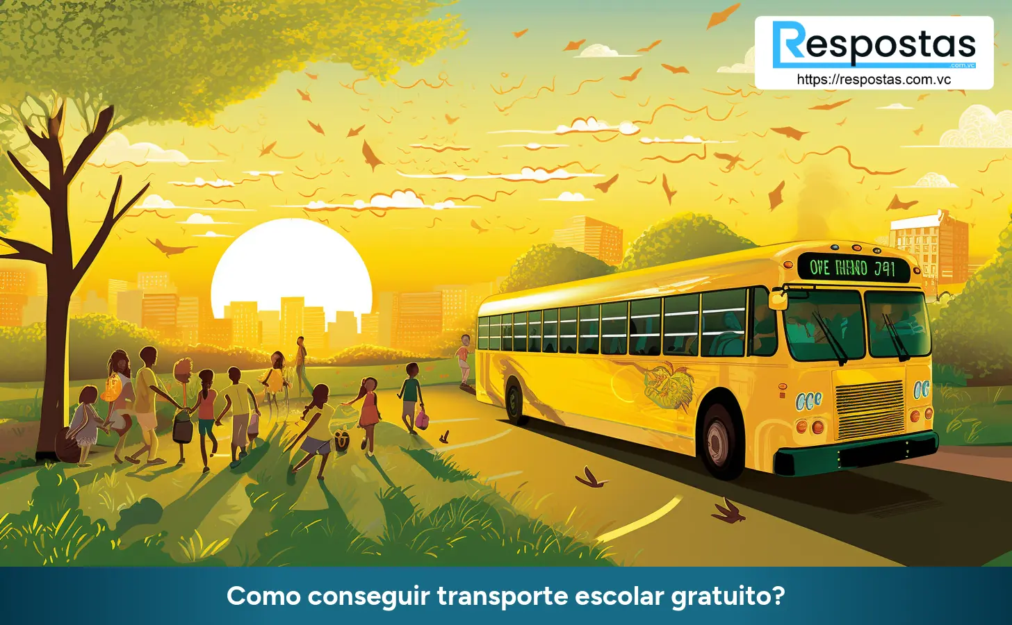 Como conseguir transporte escolar gratuito?