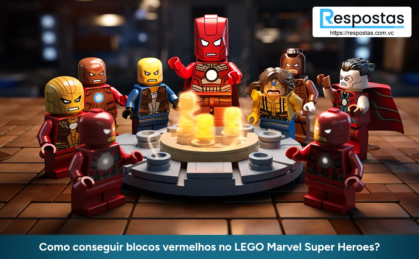 Como conseguir blocos vermelhos no LEGO Marvel Super Heroes?