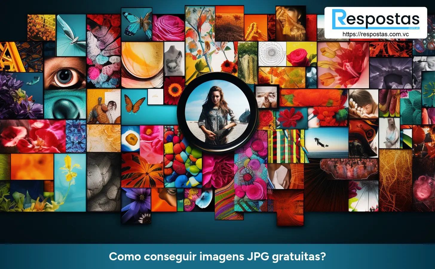 Como conseguir imagens JPG gratuitas?