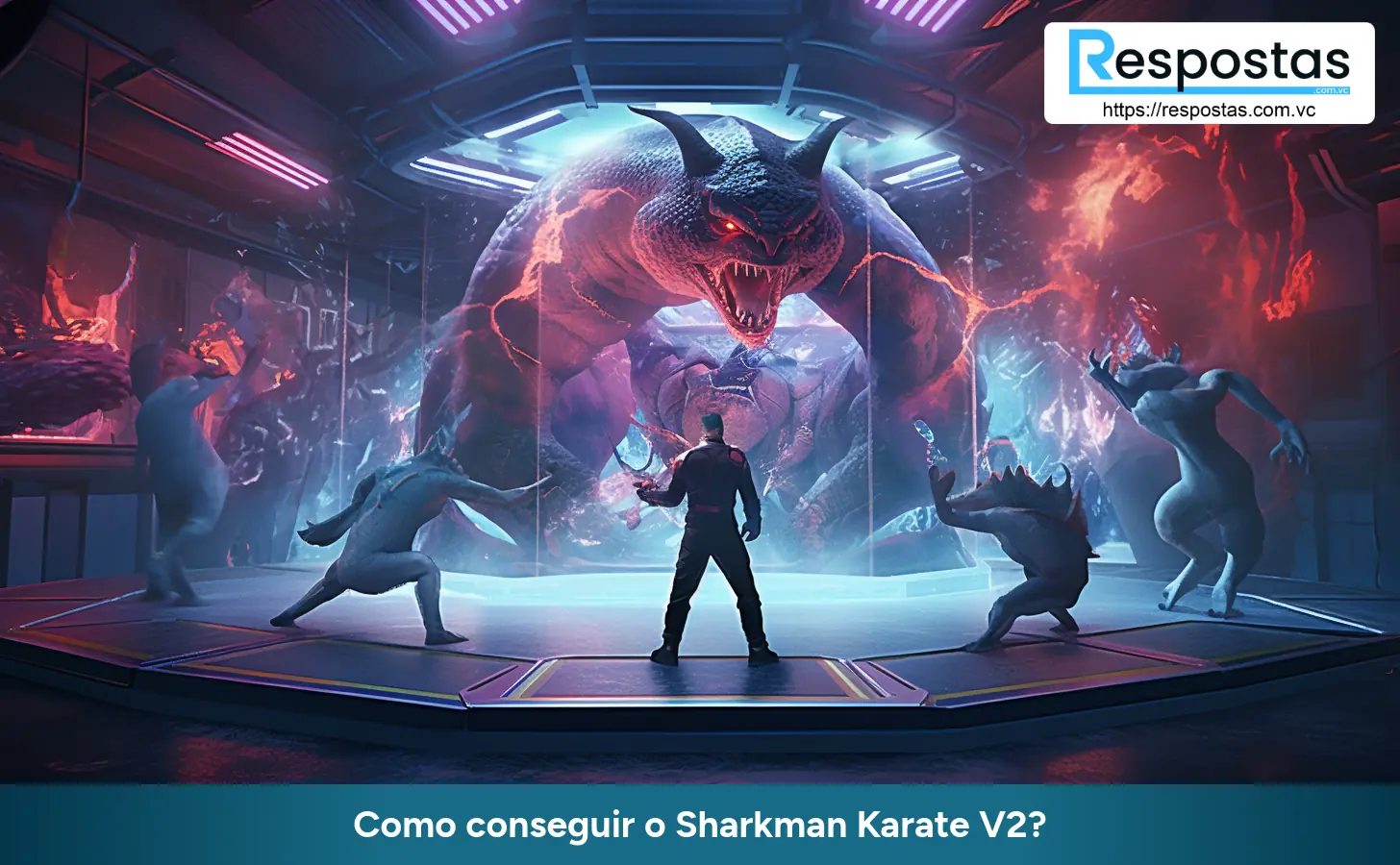 Como conseguir o Sharkman Karate V2?