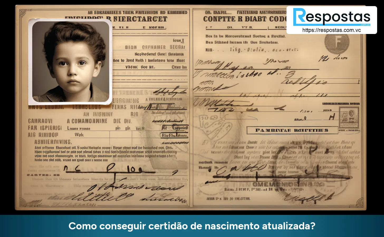 Como conseguir certidão de nascimento atualizada?